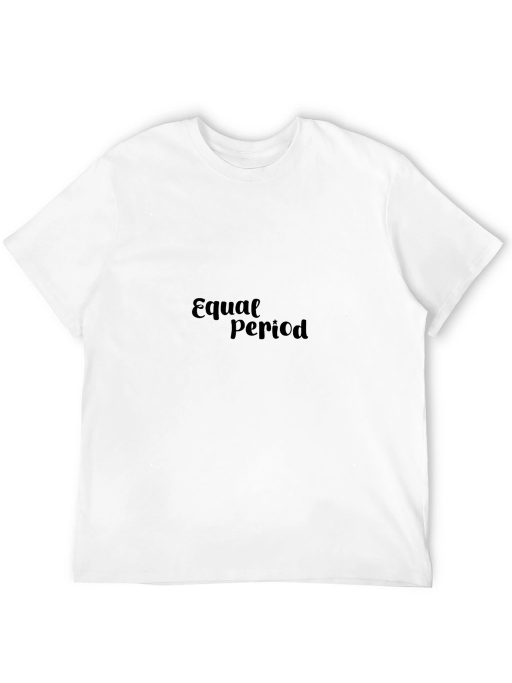 Equal Period Black Graphic T-Shirt