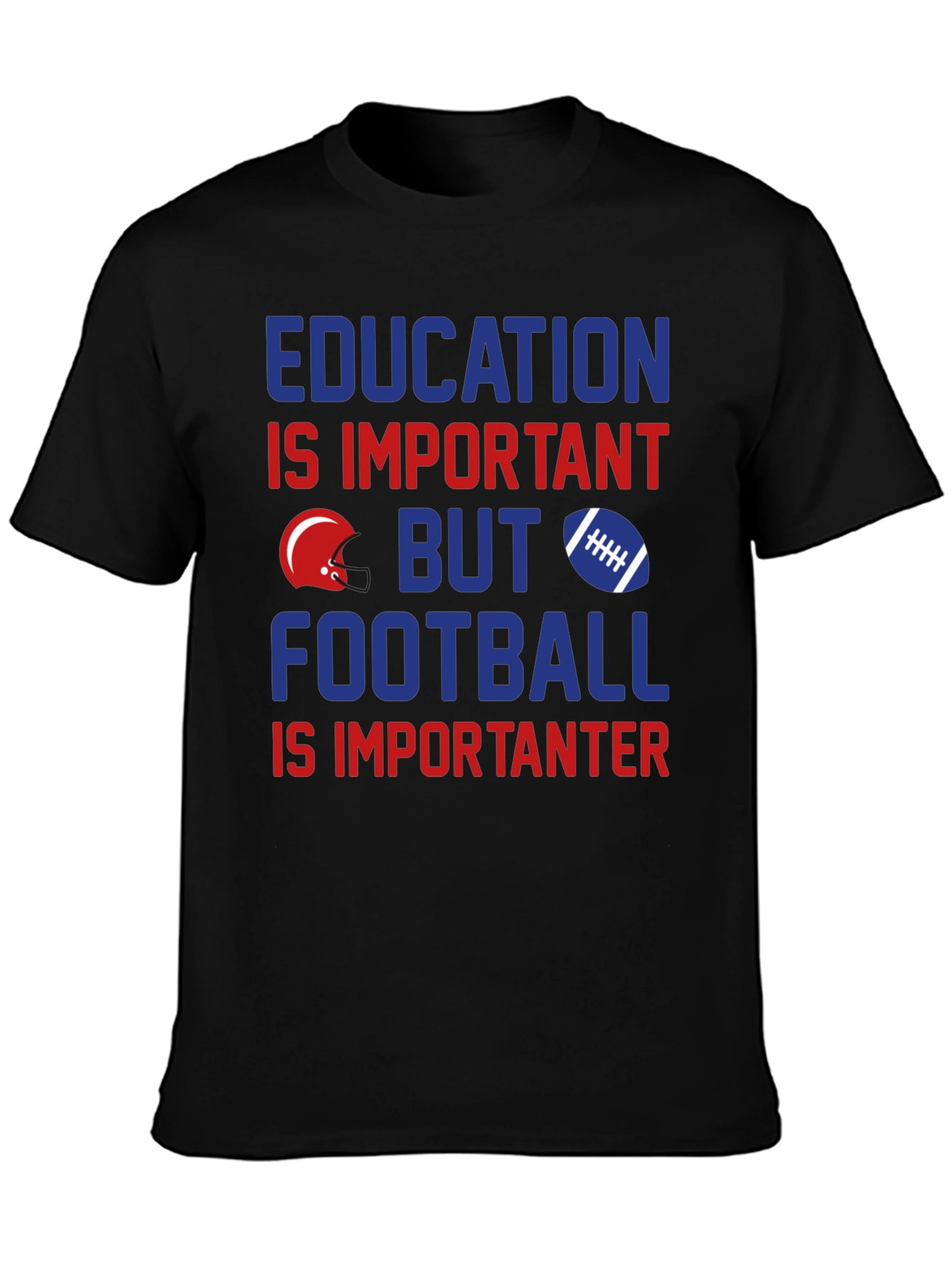 Education vs. Football T-Shirt