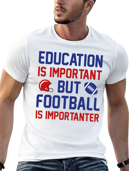 Education vs. Football T-Shirt