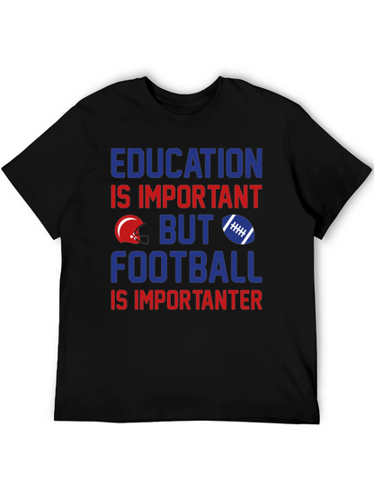 Education vs. Football T-Shirt