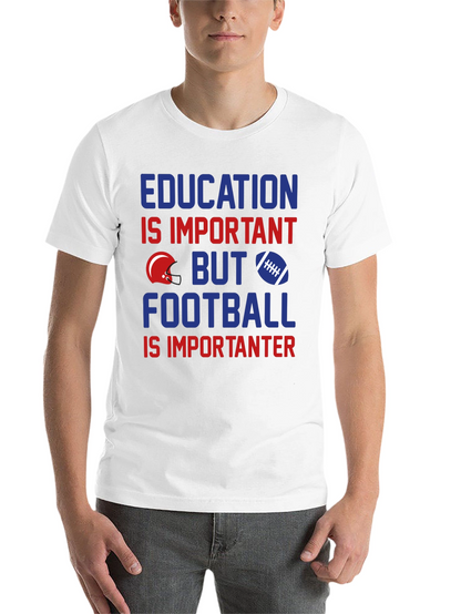 Education vs. Football T-Shirt