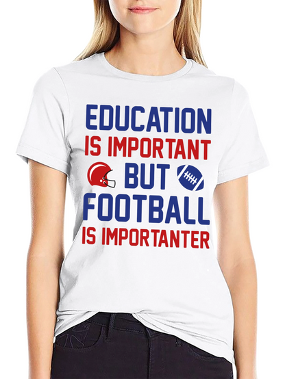 Education vs. Football T-Shirt