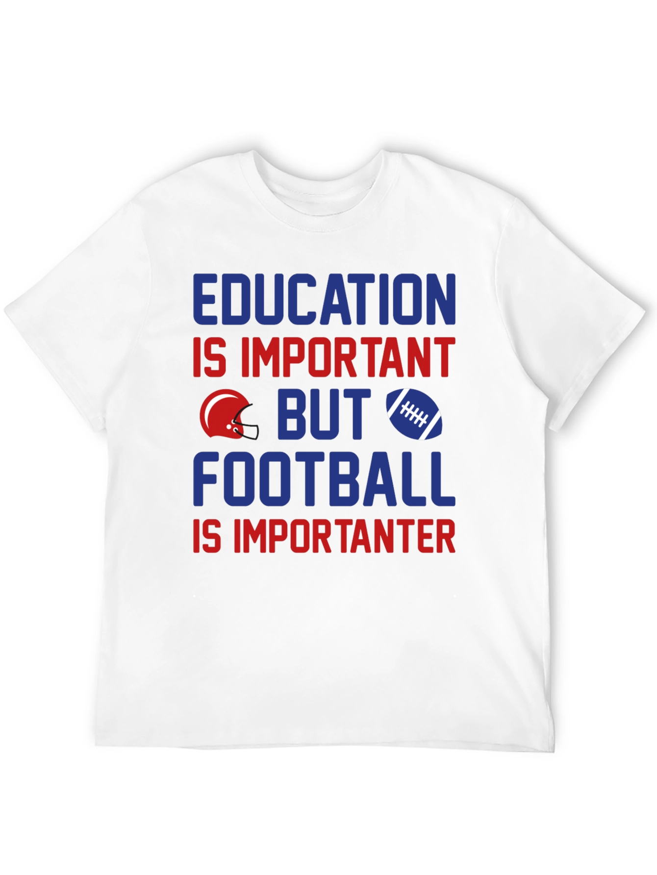 Education vs. Football T-Shirt