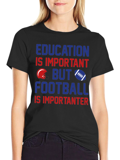 Education vs. Football T-Shirt