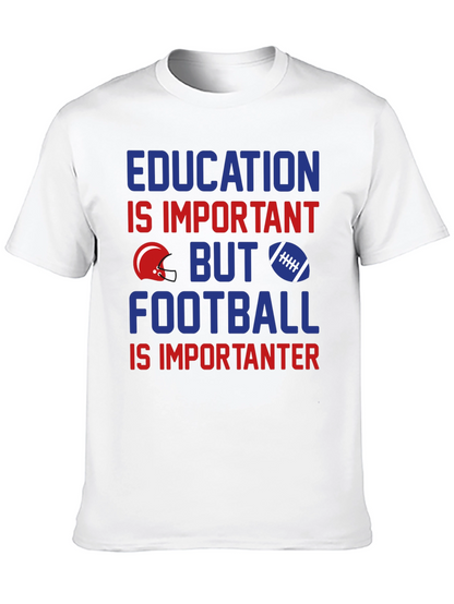 Education vs. Football T-Shirt
