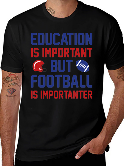 Education vs. Football T-Shirt