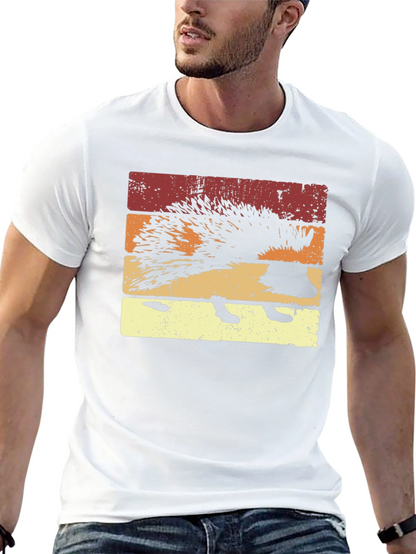 Retro Hedgehog Graphic Tee