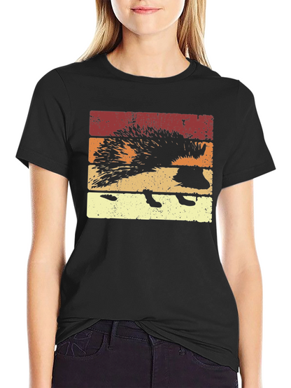 Retro Hedgehog Graphic Tee