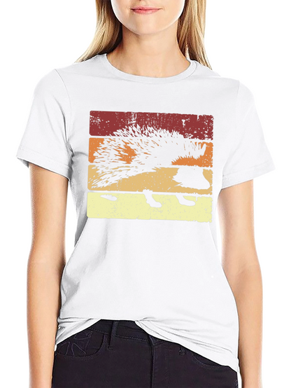 Retro Hedgehog Graphic Tee