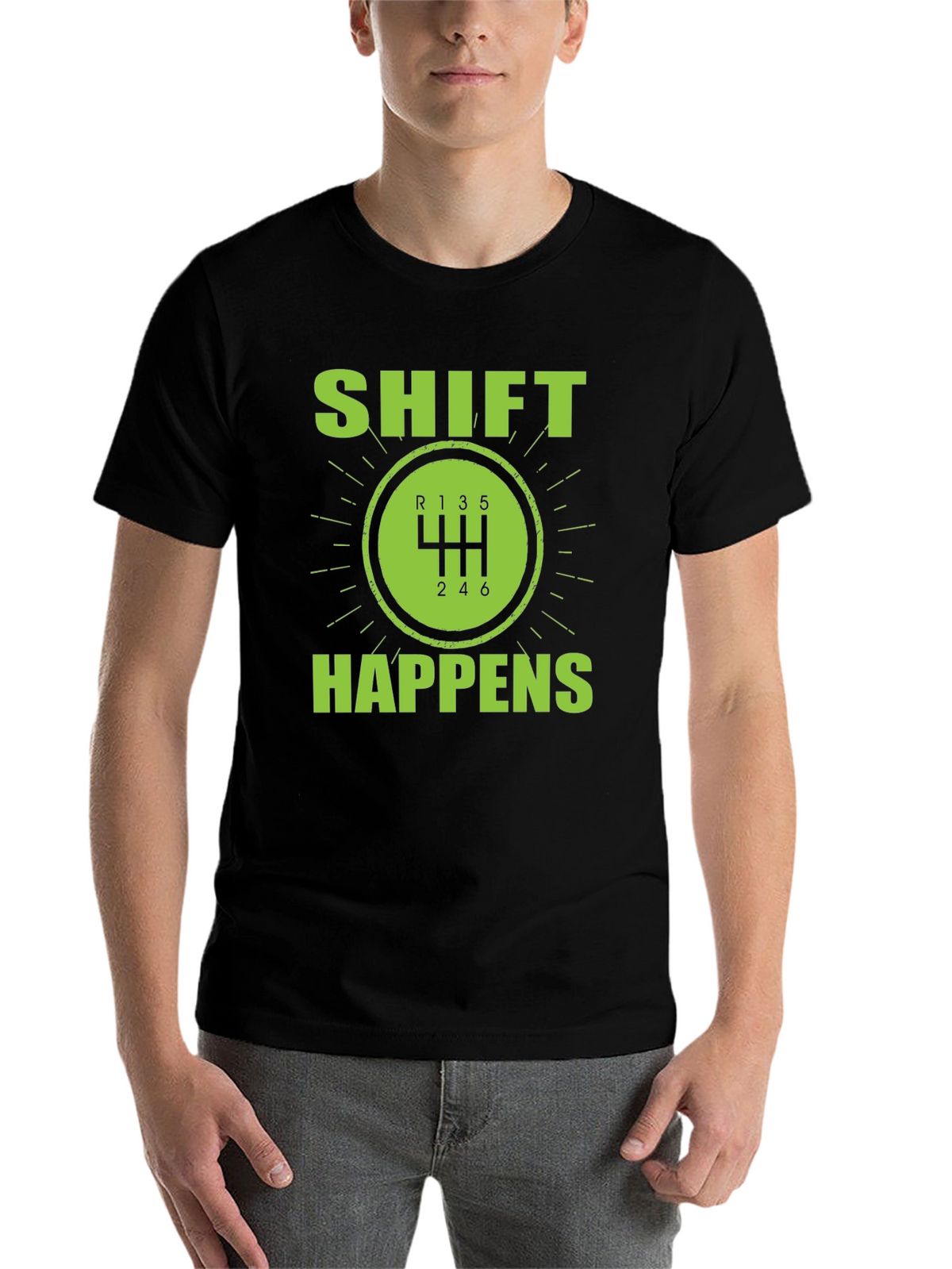 Shift Happens Manual Transmission T-Shirt