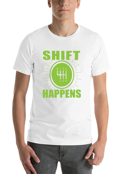 Shift Happens Manual Transmission T-Shirt