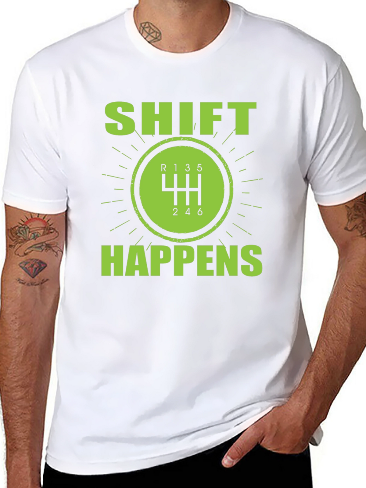 Shift Happens Manual Transmission T-Shirt