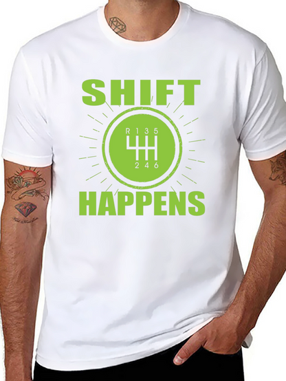 Shift Happens Manual Transmission T-Shirt
