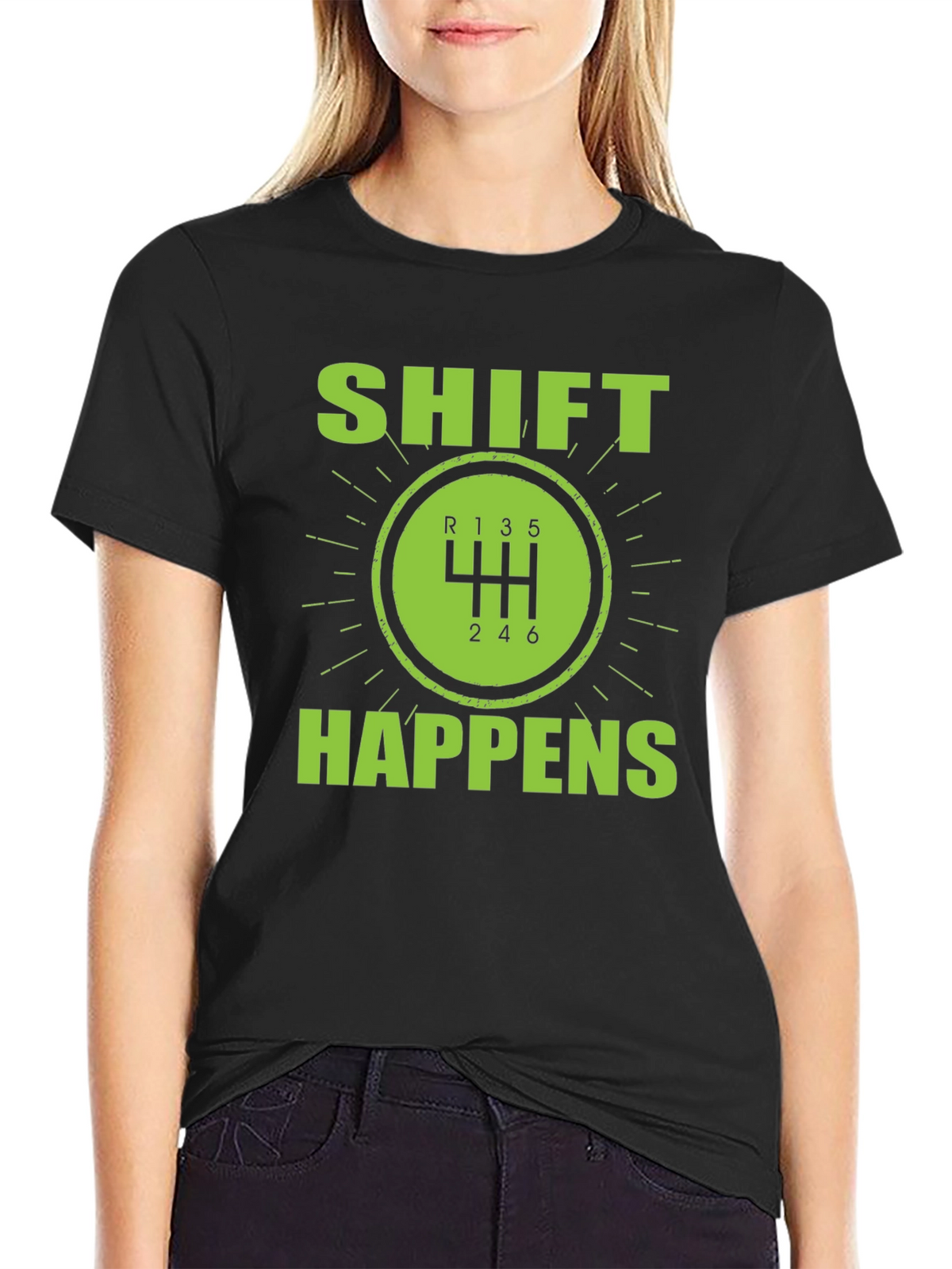Shift Happens Manual Transmission T-Shirt