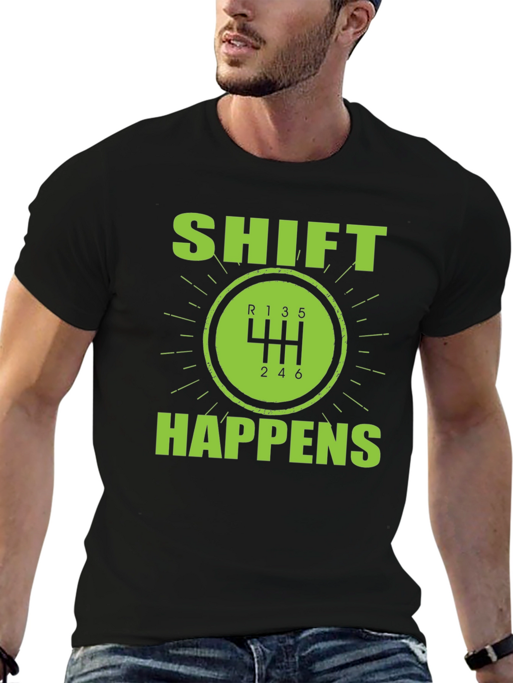 Shift Happens Manual Transmission T-Shirt