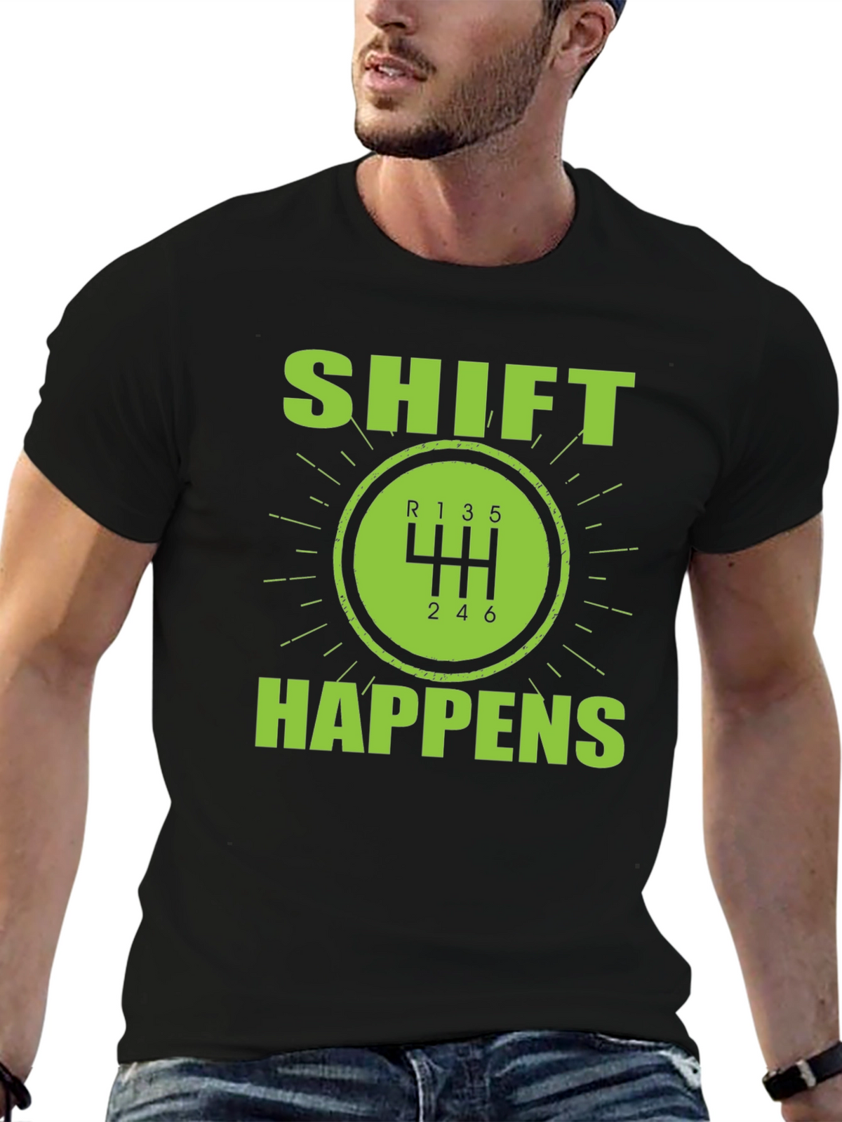 Shift Happens Manual Transmission T-Shirt