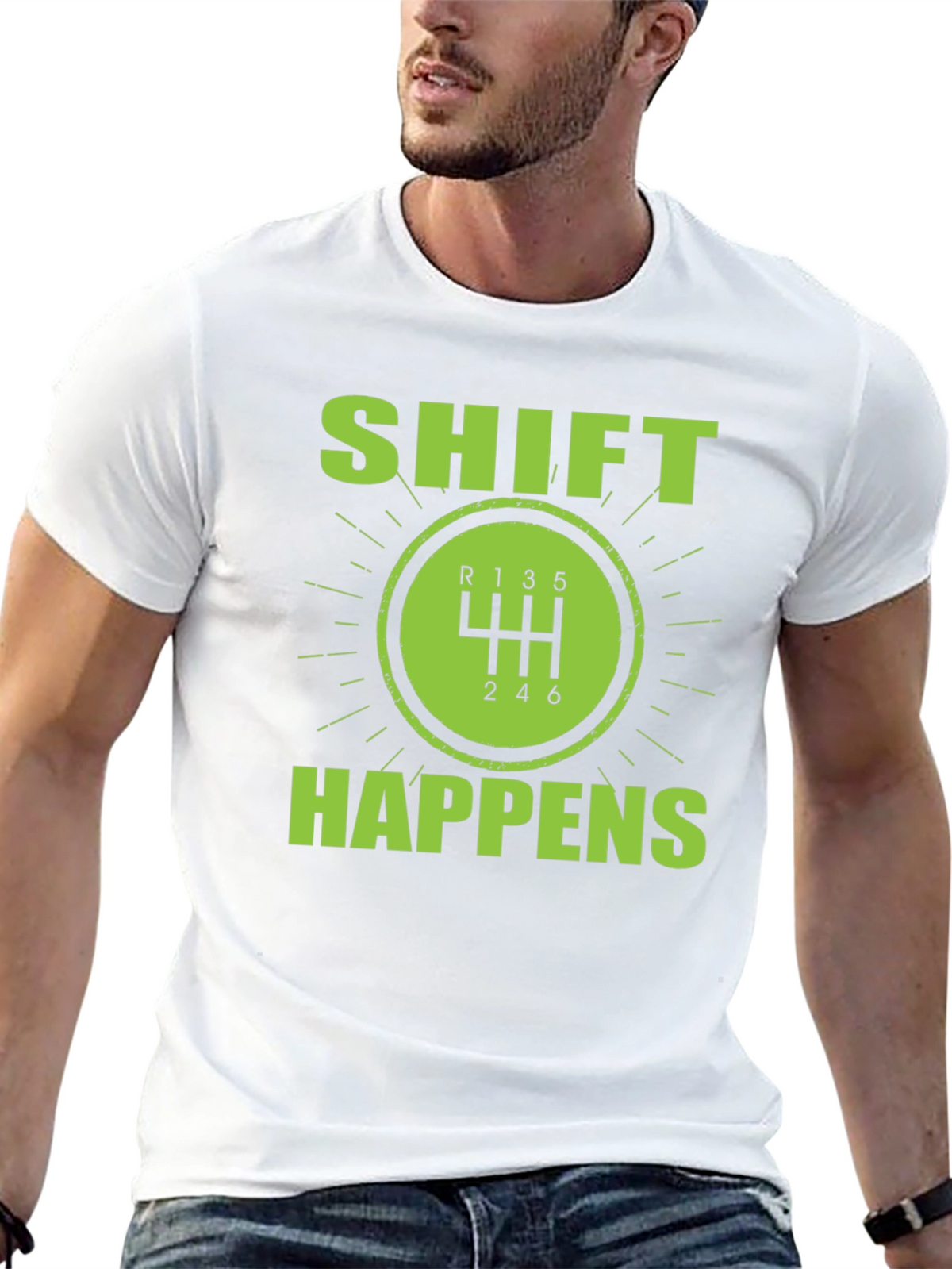 Shift Happens Manual Transmission T-Shirt