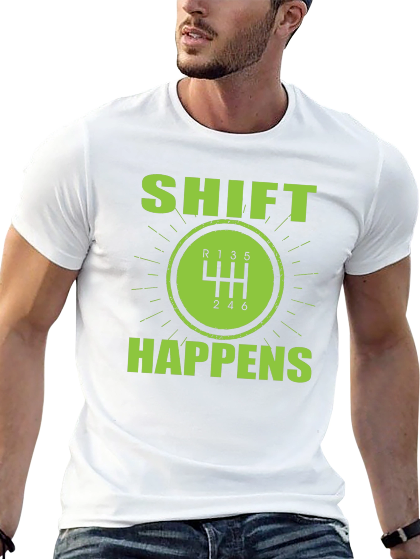 Shift Happens Manual Transmission T-Shirt