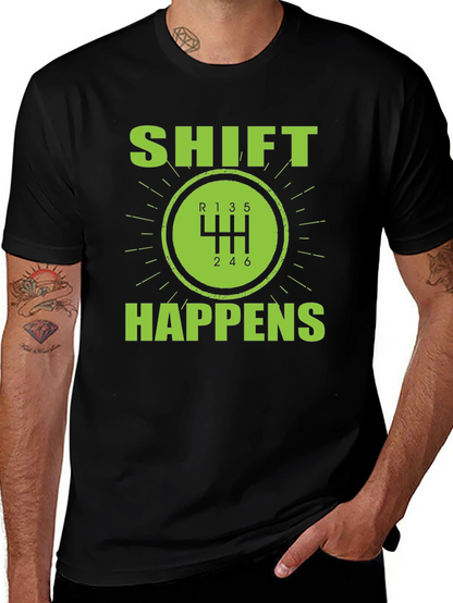 Shift Happens Manual Transmission T-Shirt
