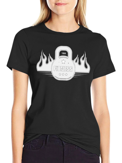 Fitness 1984 Kettlebell Graphic Tee