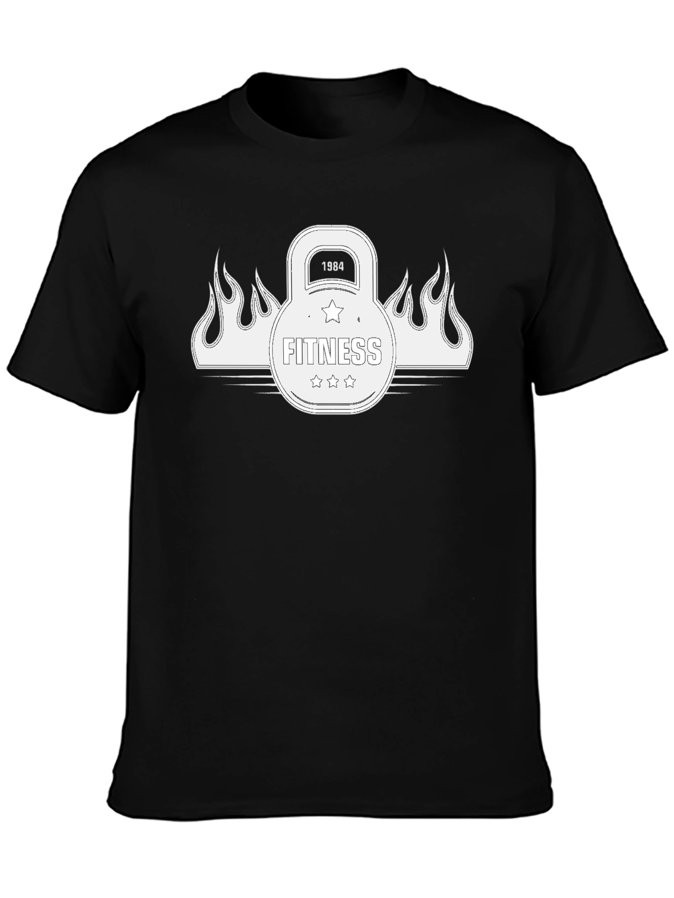 Fitness 1984 Kettlebell Graphic Tee