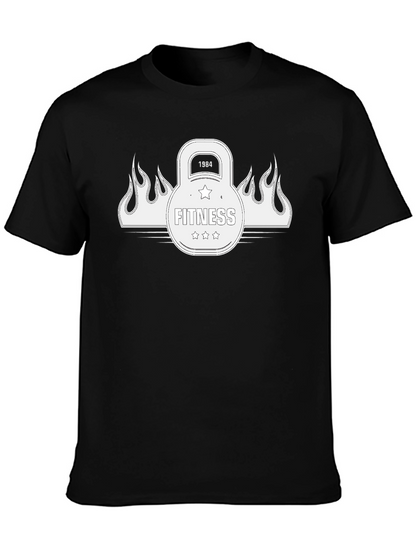 Fitness 1984 Kettlebell Graphic Tee