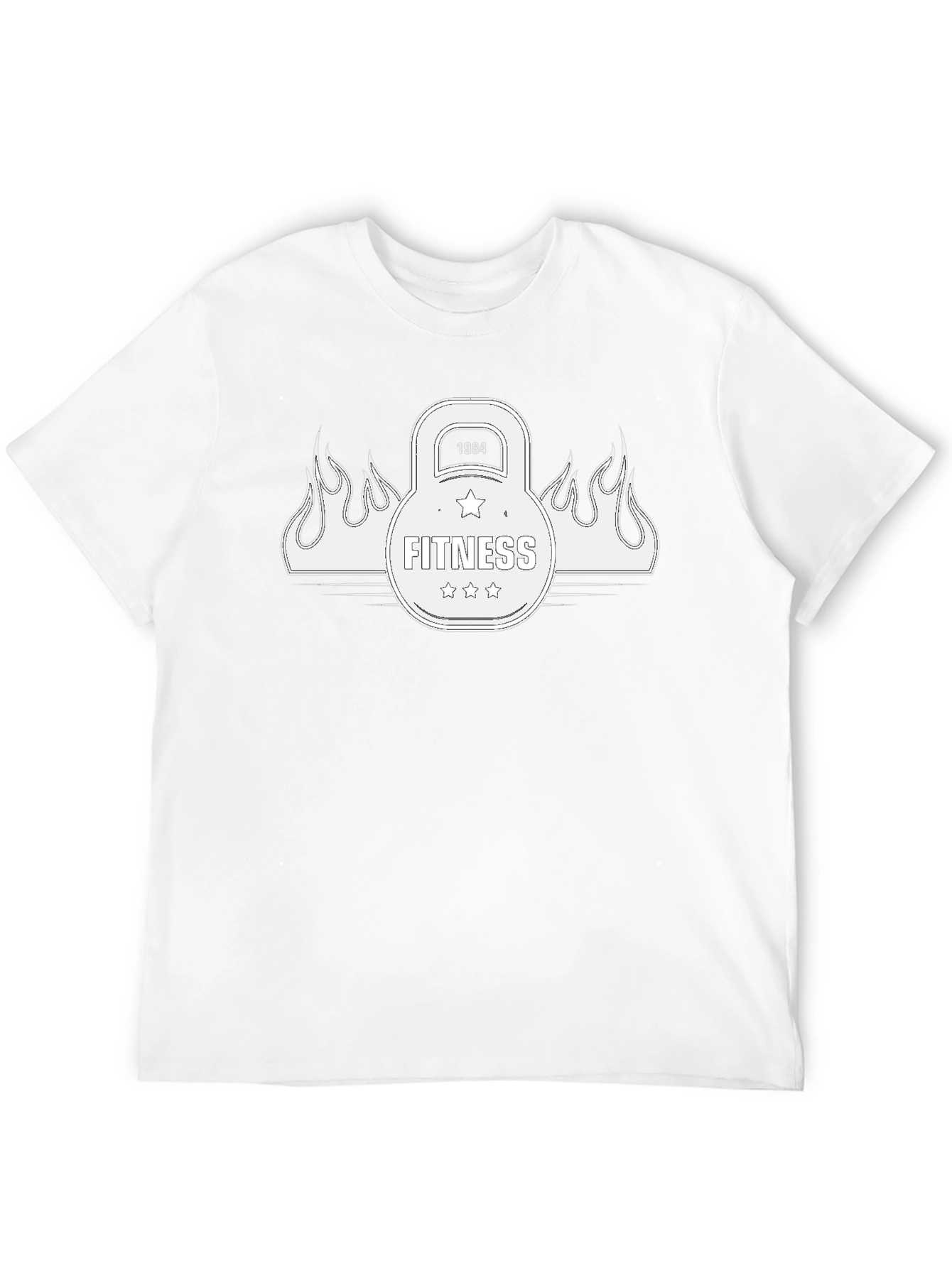 Fitness 1984 Kettlebell Graphic Tee
