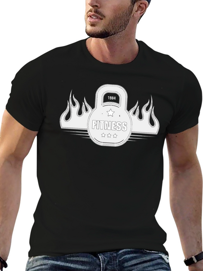 Fitness 1984 Kettlebell Graphic Tee