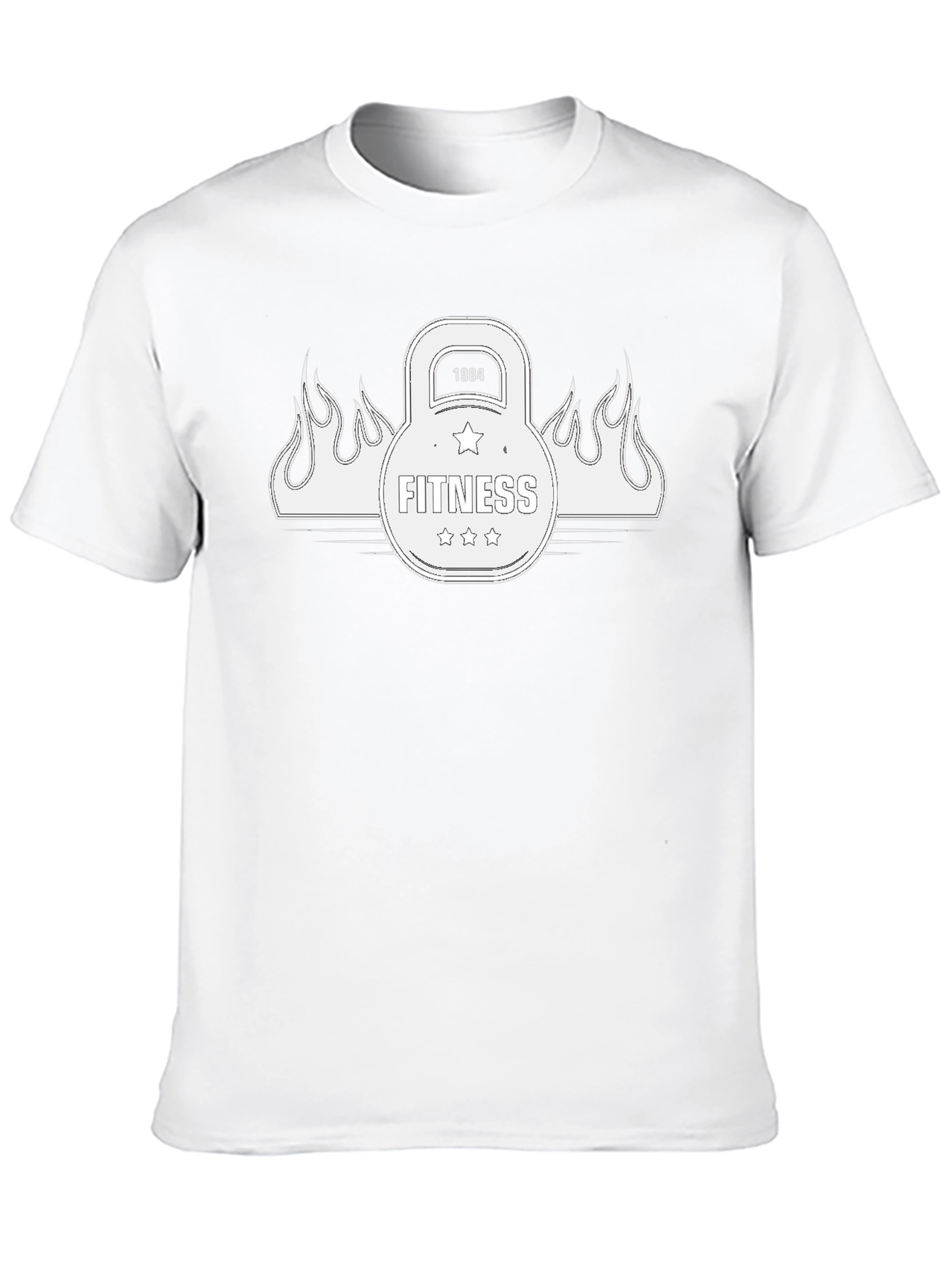 Fitness 1984 Kettlebell Graphic Tee
