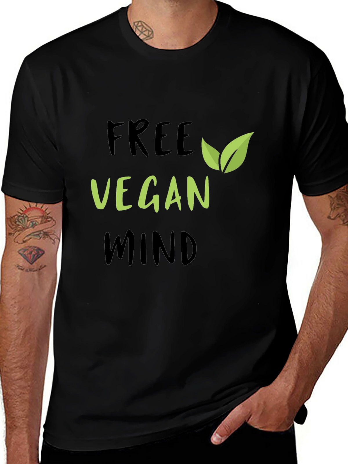 Free Vegan Mind T-Shirt