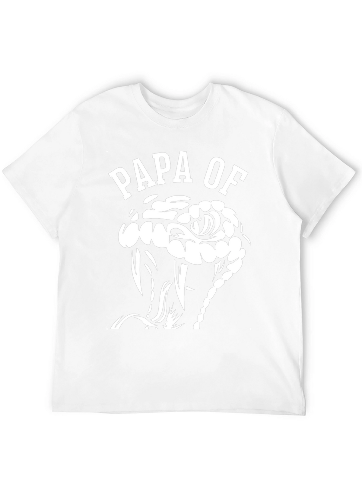 Papa of Snake T-Shirt - Mens Black Graphic Tee