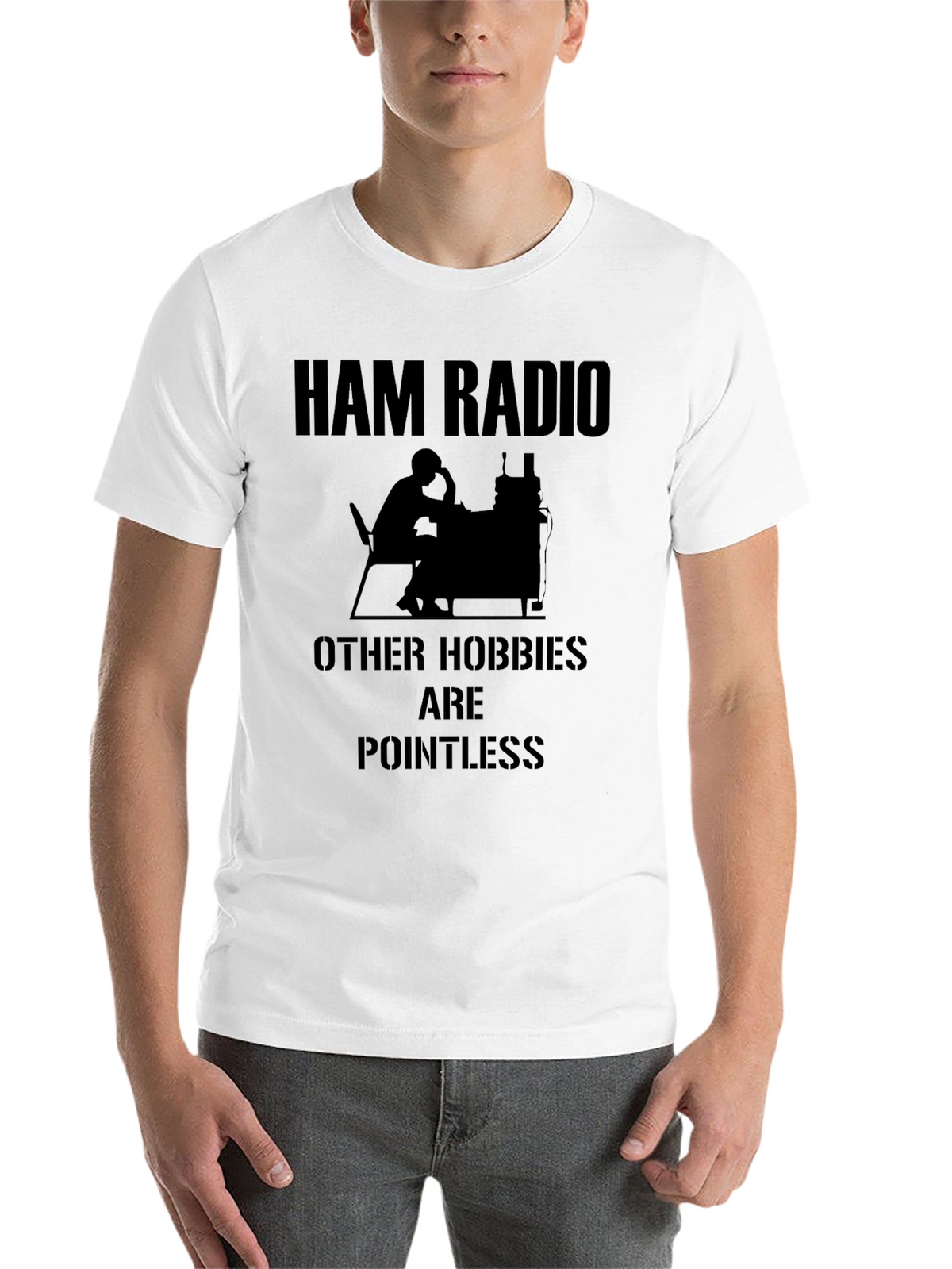 Ham Radio T-Shirt - Pointless Hobbies Design
