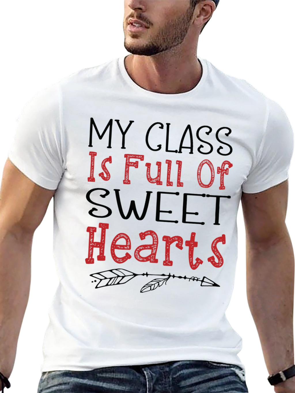 Sweet Hearts Teacher T-Shirt