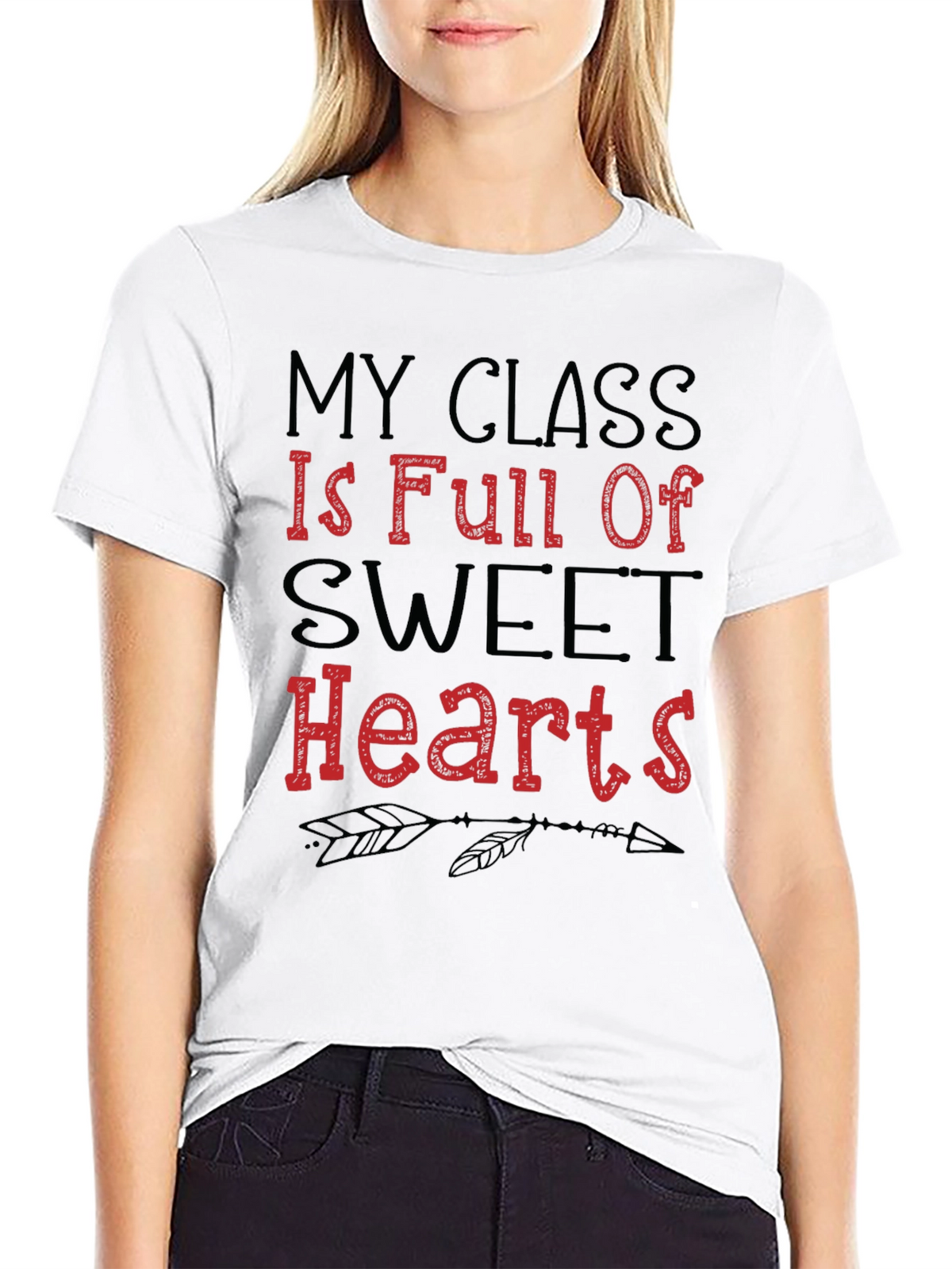 Sweet Hearts Teacher T-Shirt