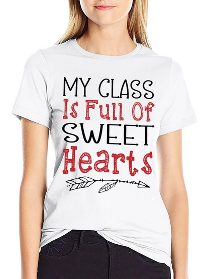 Sweet Hearts Teacher T-Shirt
