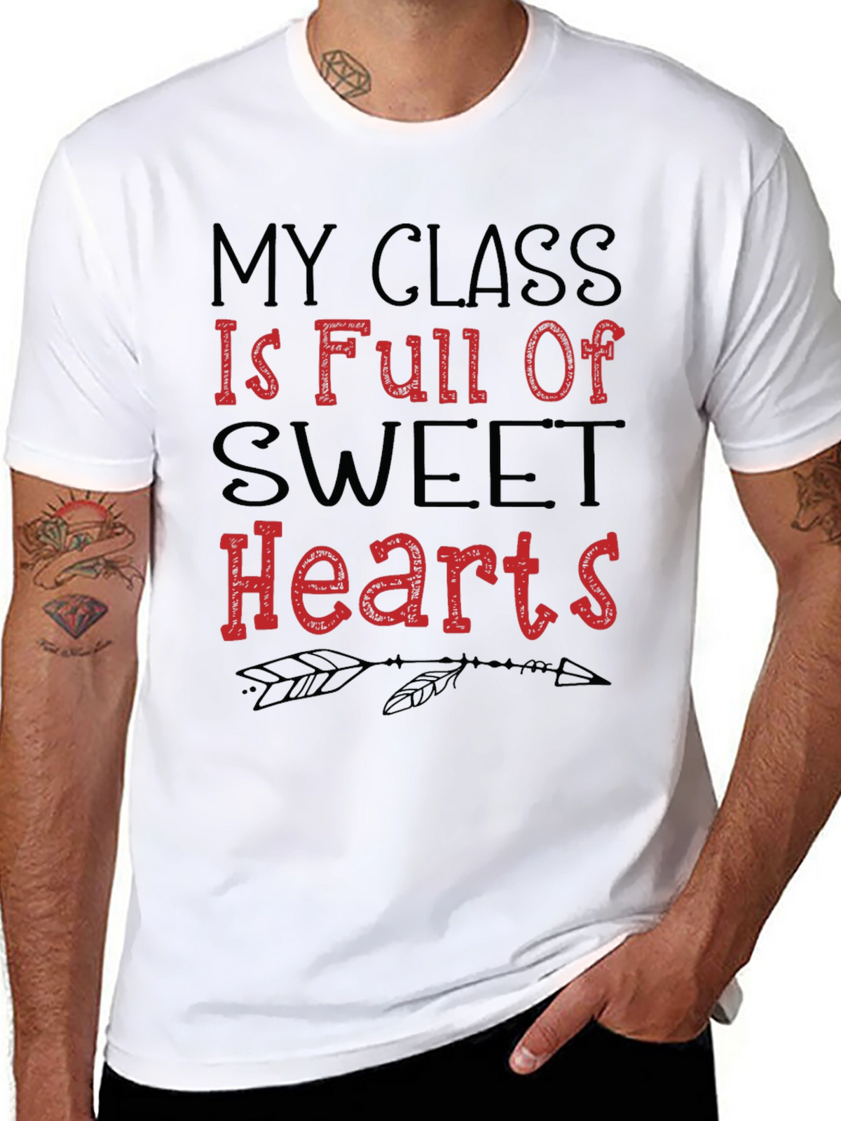 Sweet Hearts Teacher T-Shirt