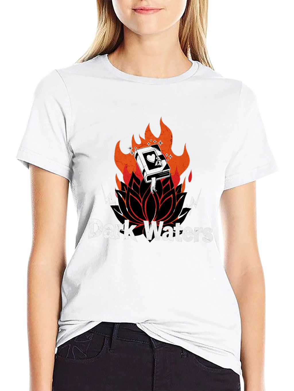 Dark Waters Graphic Print T-Shirt