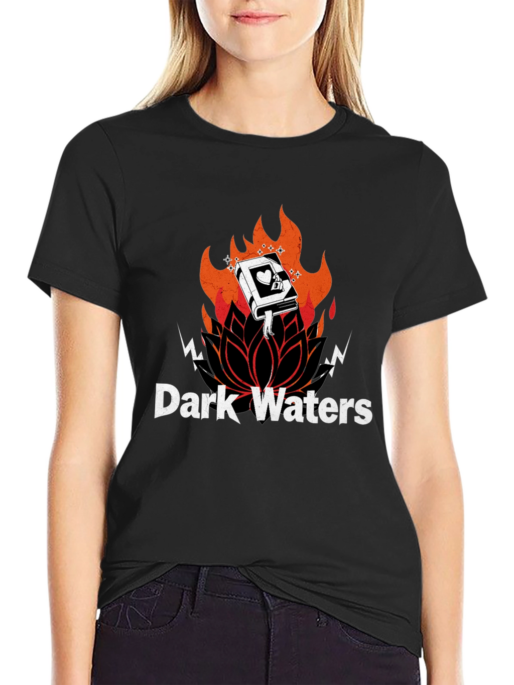 Dark Waters Graphic Print T-Shirt