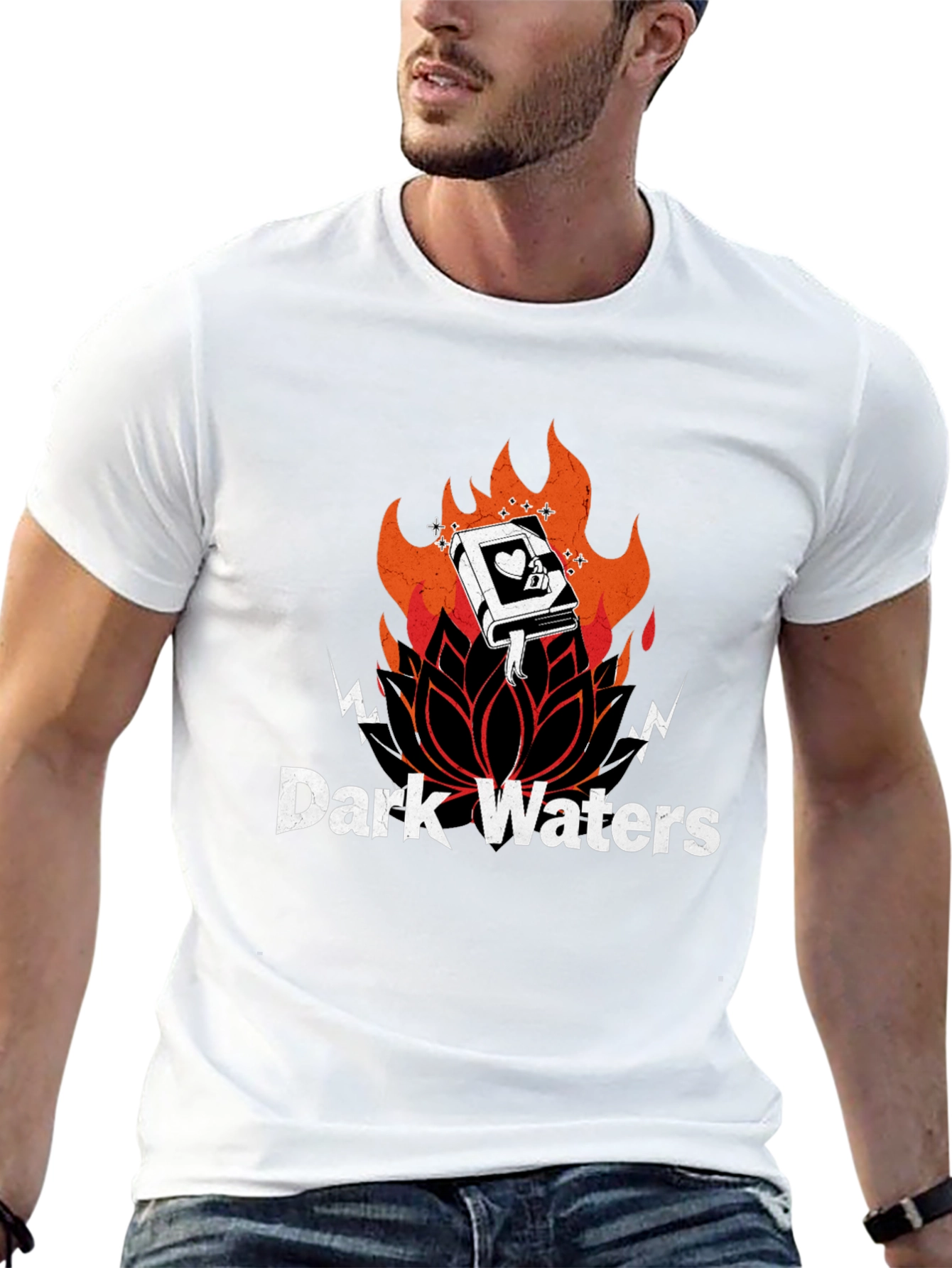 Dark Waters Graphic Print T-Shirt