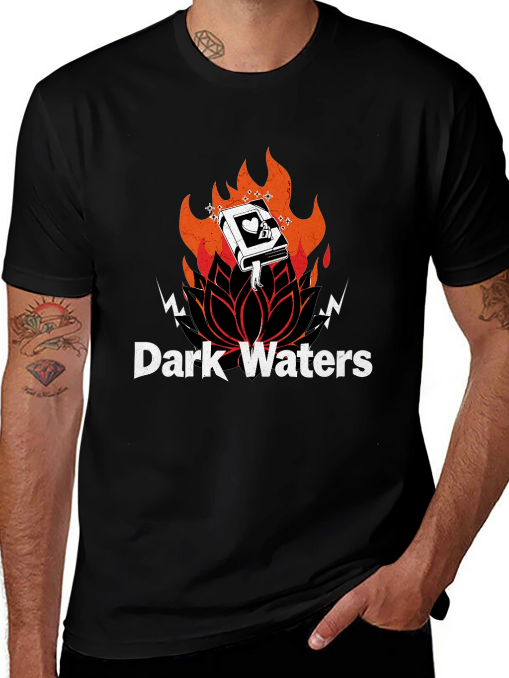 Dark Waters Graphic Print T-Shirt