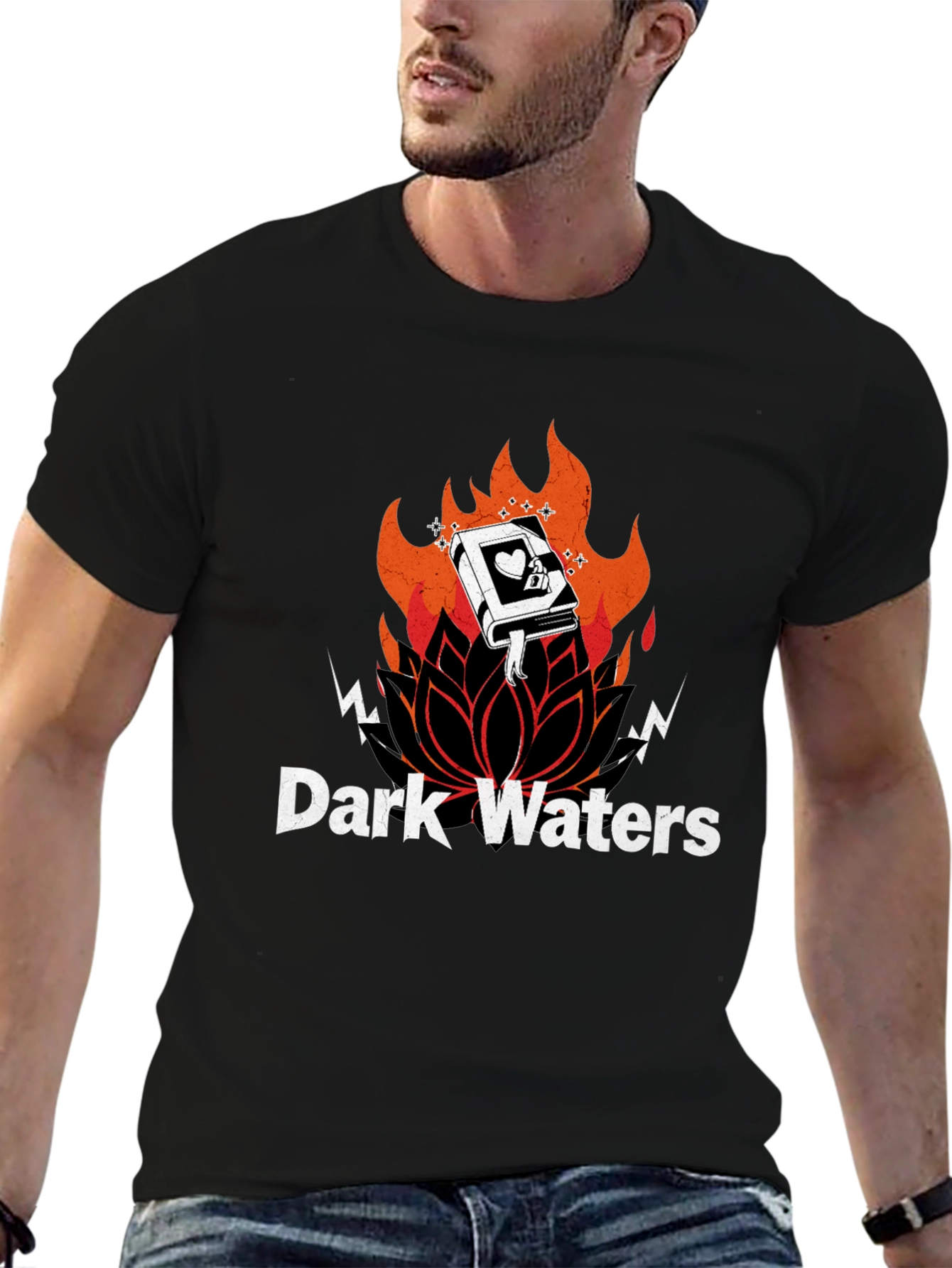 Dark Waters Graphic Print T-Shirt