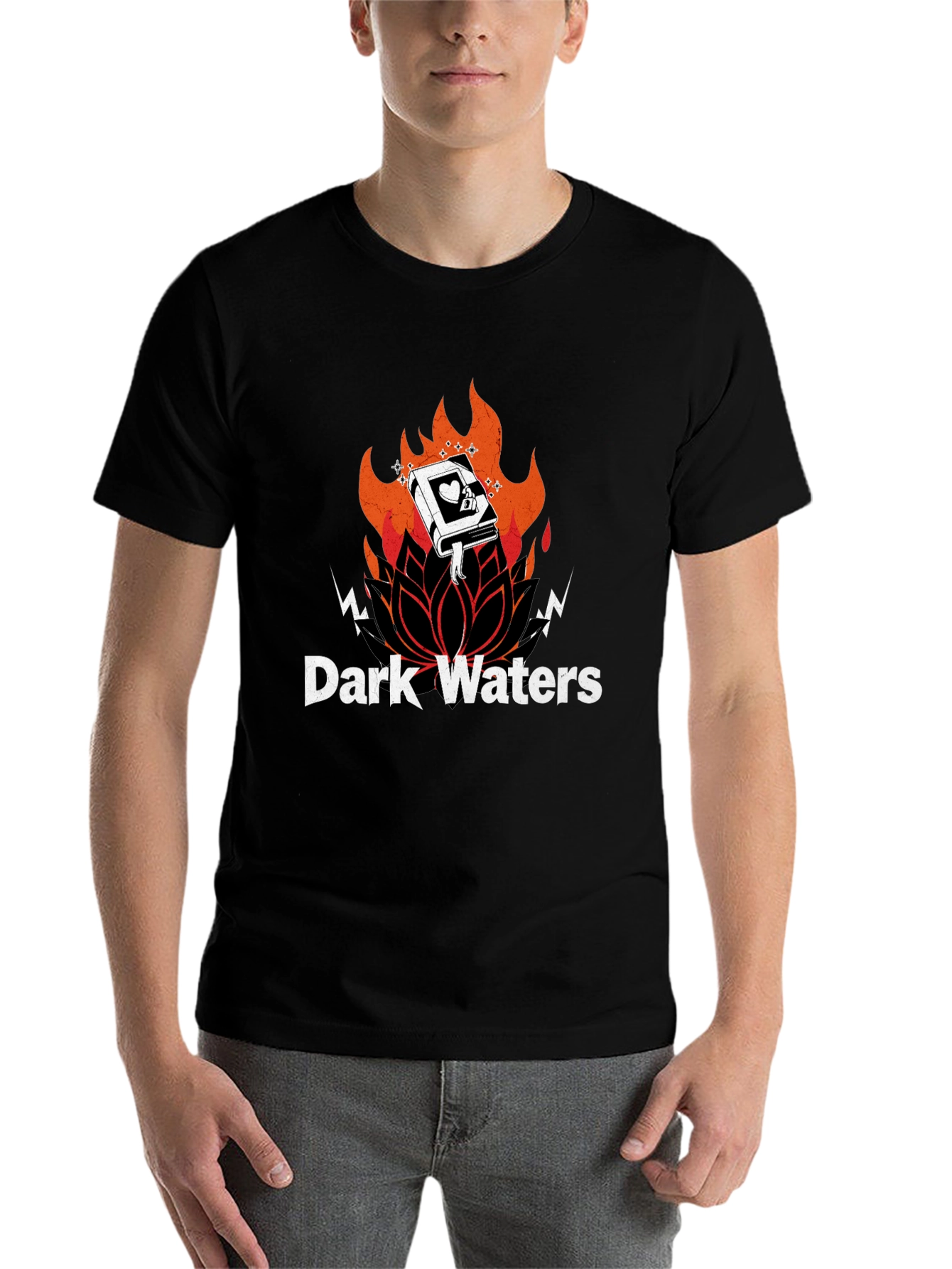 Dark Waters Graphic Print T-Shirt