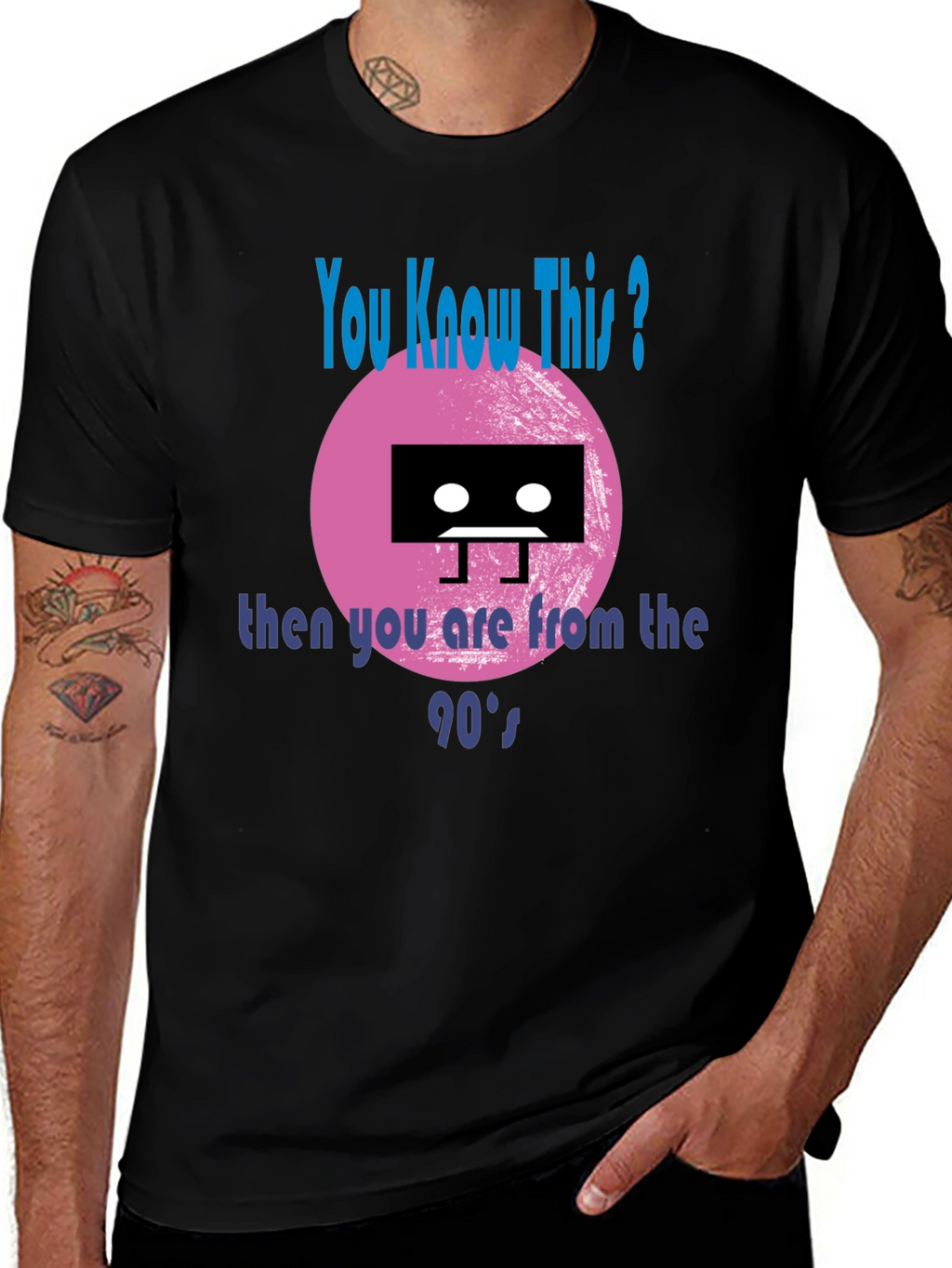 90s Cassette Tape T-Shirt Retro Nostalgia