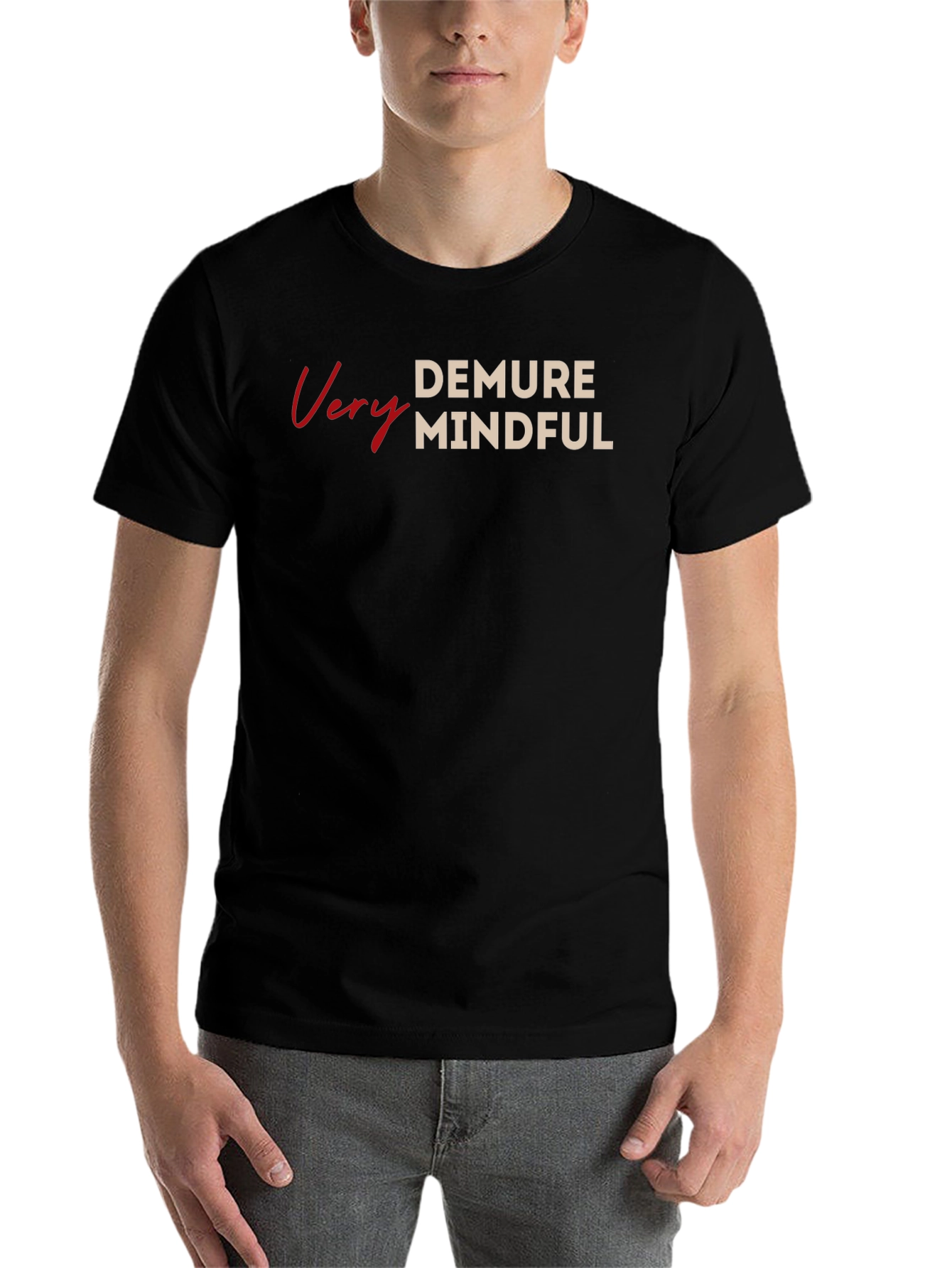 Very Demure Mindful Graphic Tee