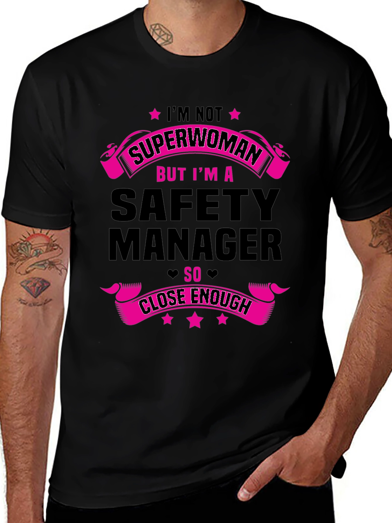 Safety Manager Superwoman Graphic Tee