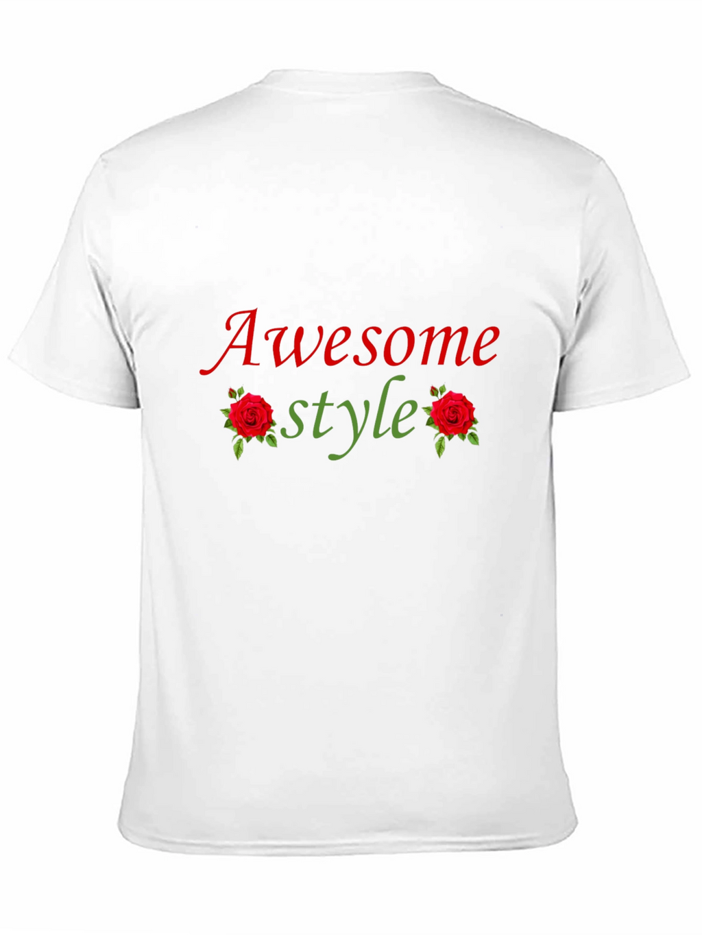 Awesome Style Graphic Tee - Black T-Shirt