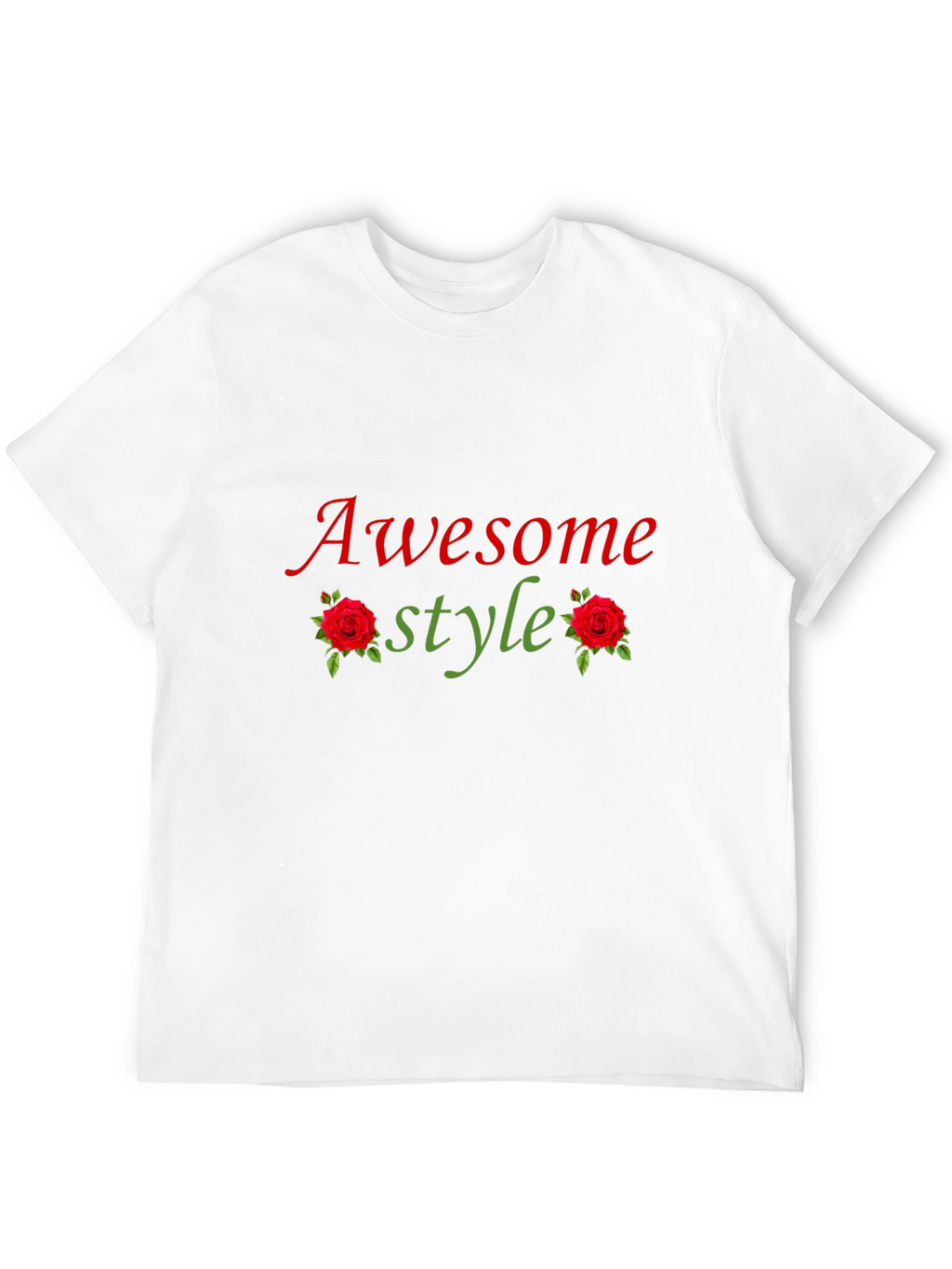 Awesome Style Graphic Tee - Black T-Shirt
