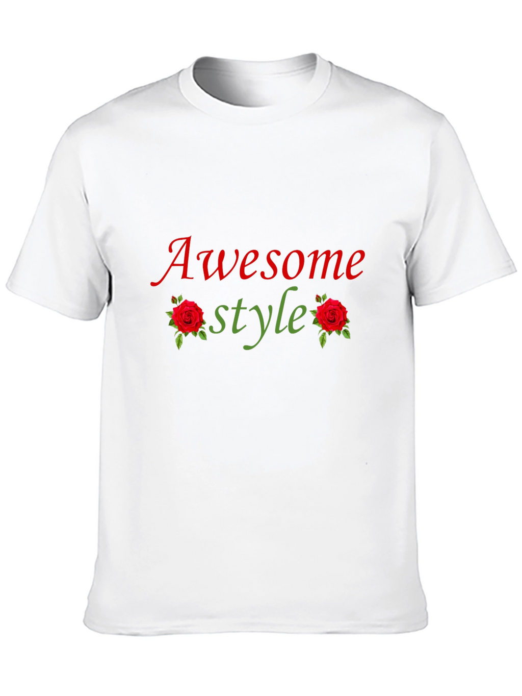 Awesome Style Graphic Tee - Black T-Shirt