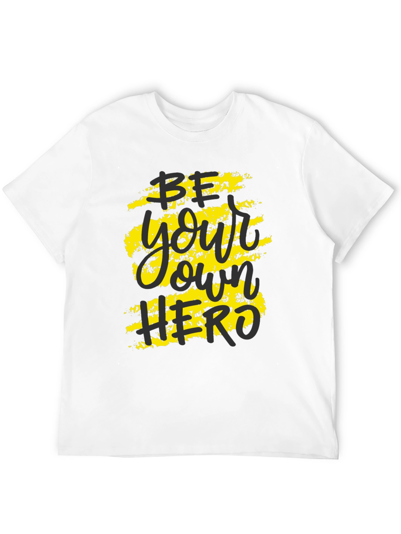 Be Your Own Hero Graphic Tee - Black