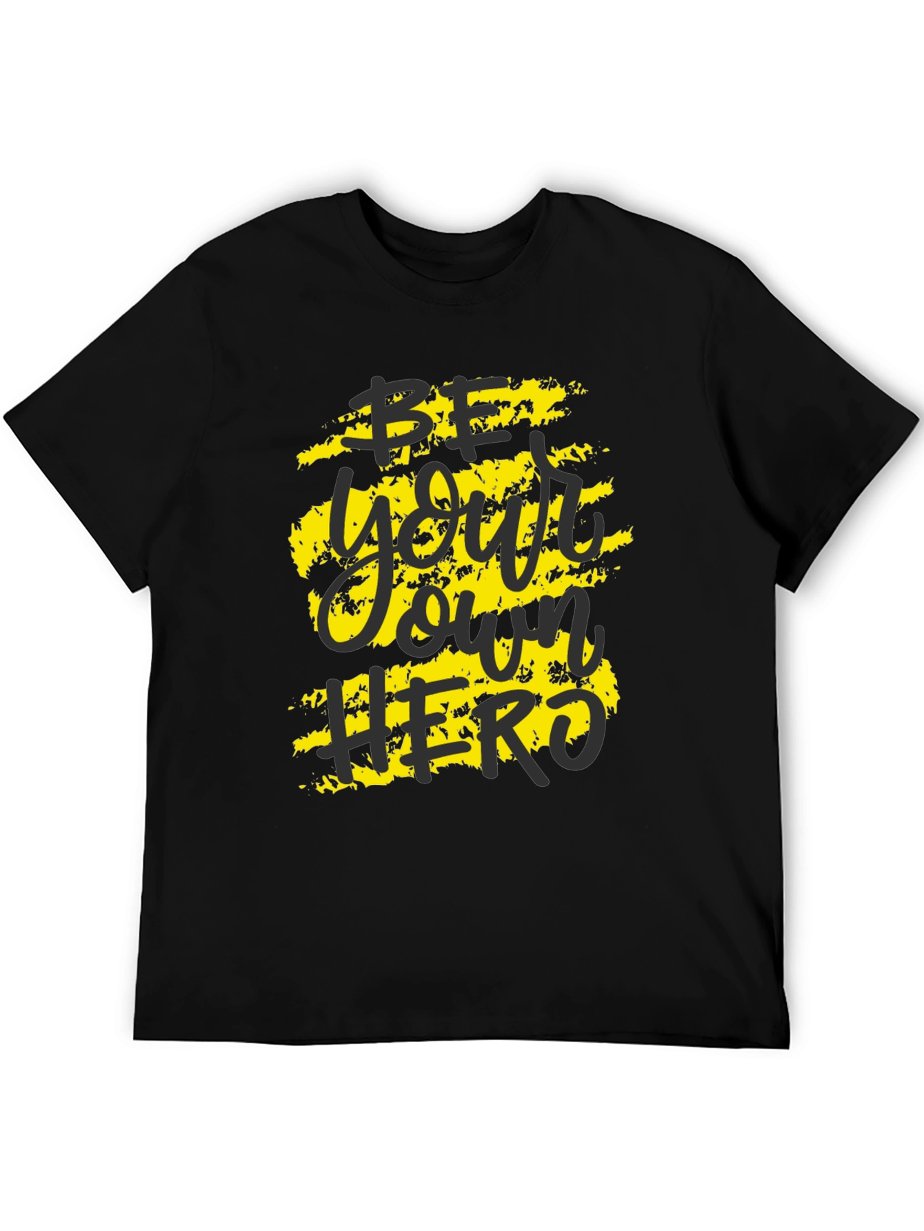 Be Your Own Hero Graphic Tee - Black